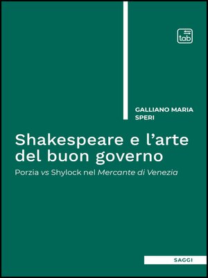 cover image of Shakespeare e l'arte del buon governo